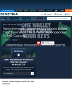 Ramp Network Launches Multichain Wallet That Eliminates Third-Party Dependencies in Self-Custody  - Benzinga