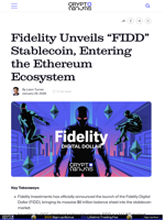 Fidelity Unveils 