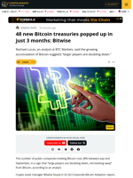 Public Companies Are Doubling Down on Bitcoin in Q3 2025