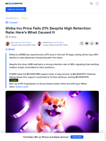 This Is The Cause Of Shiba Inu Price’s 21% Fall In 10 Days