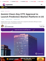 Gemini Clears Key CFTC Approval to Launch US Prediction Market