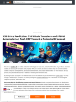XRP Price Prediction: 716 Whale Transfers and $768M Accumulation Push XRP Toward a Potential Breakout - Brave New Coin