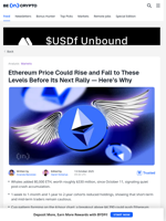 Ethereum Price Pattern Forming; Is the Next Breakout Close?