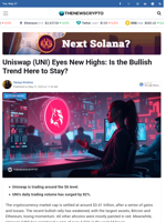 Uniswap (UNI) Eyes New Highs: Is the Bullish Trend Here to Stay?