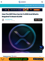 How The XRP Price Can Go To $100 And What Is Required To Reach $1,000