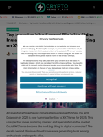 Top Investor Who Scored Big With Shiba Inu and Dogecoin in 2021 Is Now Betting on XYZVerse in 2025 - Crypto News Flash