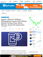Japan’s Bitcoin HODLer Metaplanet Issues $25 Million Bonds To Buy Even More Bitcoin Amid US Expansion ⋆ ZyCrypto