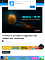 Why Bitcoin Hyper Is Next 1000x Crypto in Uptober: Innovative Bitcoin Solution