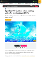 OpenSea CTO Unveils Vision for ‘Onchain Everything App’ as NFT Market Slows