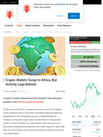 Crypto Wallets Surge in Africa, But Activity Lags Behind - NullTX