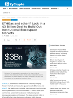 ETHGas and ether.fi Lock In a $3 Billion Deal to Build Out Institutional Blockspace Markets