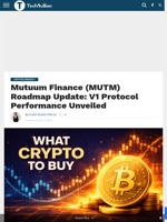 Mutuum Finance (MUTM) Roadmap Update: V1 Protocol Performance Unveiled - TechBullion