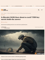 Is Bitcoin’s $60K floor about to crack? THIS key metric holds the answer - AMBCrypto