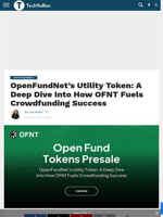 OpenFundNet’s Utility Token: A Deep Dive Into How OFNT Fuels Crowdfunding Success