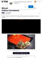 Bitcoin Banned Again? China FUD Makes Comeback