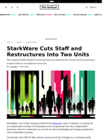 StarkWare Cuts Staff and Restructures Into Two Units - 