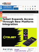 Telbet Expands Access Through New Platform Integration - The Crypto News Wire