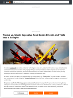 Trump vs. Musk: Explosive Feud Sends Bitcoin and Tesla Into a Tailspin