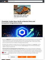Chainlink Trades Near $8.60 as Market Data and Ecosystem Integrations Grow - Brave New Coin