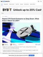 Ripple CTO Steps Down — What’s Next for XRP Holders?