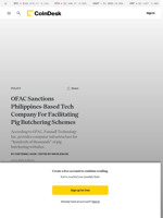 OFAC Sanctions Philippines-Based Tech Company For Facilitating Pig Butchering Schemes