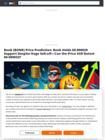 Bonk (BONK) Price Prediction: Bonk Holds $0.000020 Support Despite Huge Sell-off—Can the Price Still Retest $0.000032? - Brave New Coin