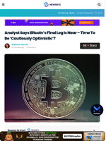 Bitcoin Final Leg Is Near – Time To Be ‘Cautiously Optimistic’?