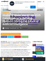 Global AI Show Abu Dhabi 2025 Concludes as a Defining Platform Driving the Future of Artificial Intelligence | Live Bitcoin News