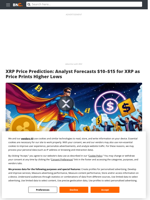 XRP Price Prediction: Analyst Forecasts $10–$15 for XRP as Price Prints Higher Lows - Brave New Coin