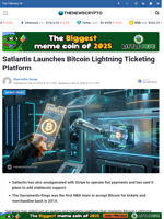 Satlantis Launches Bitcoin Lightning Ticketing Platform