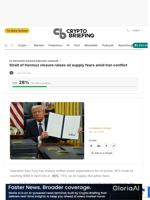 Strait of Hormuz closure raises oil supply fears amid Iran conflict