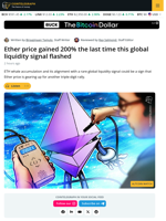 Rare ETH Price Signal Hints At 226% Rally