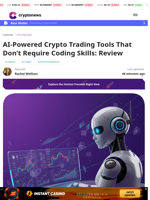 AI-Powered Crypto Trading Tools Without Coding: Review