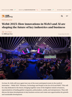 Webit 2025: How innovations in Web3 and AI are shaping the future of key industries and business - AMBCrypto