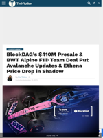 BlockDAG’s 20k Miners, & F1® Sponsorship Outshine AVAX & ENA Price