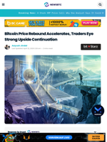 Bitcoin Price Rebound Accelerates, Traders Eye Strong Upside Continuation