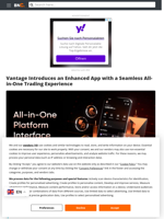 Vantage Introduces an Enhanced App with a Seamless All-in-One Trading Experience - Brave New Coin