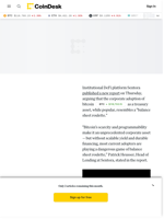 Bitcoin (BTC) News: Corporate Treasury Adoption is a 'Dangerous Game of Balance Sheet Roulette': Report