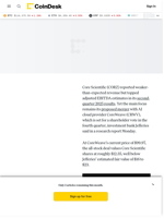 Core Scientific (CORZ) Stock News: Jefferies Boosts Price Target