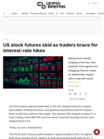 US stock futures skid as traders brace for interest-rate hikes