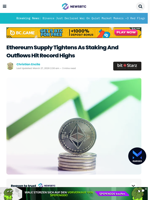 Ethereum’s $1.67B Outflow Could Be The Spark For A Breakout