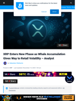 XRP Enters New Phase as Whale Accumulation Gives Way to Retail Volatility – Analyst | Bitcoinist.com