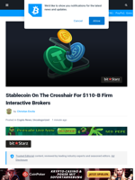 Stablecoin On The Crosshair For $110-B Firm Interactive Brokers | Bitcoinist.com