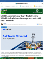 MEXC Launches Lunar Copy Trade Festival With First-Trade Loss Coverage and up to 688 USDT Rewards - TheNewsCrypto