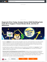 Dogecoin Price Today: Analyst Notes DOGE Building Path From $0.17 Support Toward $0.28, $0.40, and the $1 Milestone - Brave New Coin