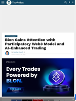 Blon Gains Attention with Participatory Web3 Model and AI-Enhanced Trading - TechBullion