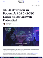 SNORT Token in Focus: A 2025–2030 Look at Its Growth Potential