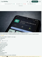KuCoin announces immediate shutdown for users in Russia and Belarus