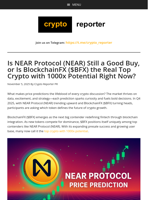 Is NEAR Protocol (NEAR) Still a Good Buy, or Is BlockchainFX ($BFX) the Real Top Crypto with 1000x Potential Right Now?