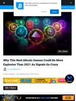 Why This Next Altcoin Season Could Be More Explosive Than 2021 As Signals Go Crazy | Bitcoinist.com